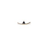 Element Curve Gold Stud Earring