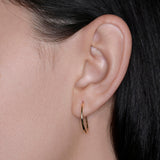 Medium Demi Hoop Earring