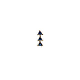 Tiny Trio Stud Earring