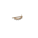 Magic Line Stud Earring