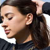 Rain Drops Needle Earring