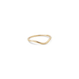 Nalu Plain Wave Band Ring