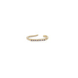 Sapphire Billy Cuff Gold Earring