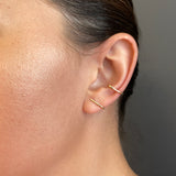 Midi Crusader Ear Lobe Cuff Earring