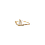 Ocean Drop Diamond Nalu Band Ring