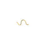 Wave Stud Earring (single)