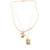 Rose Pendant Gold Charm