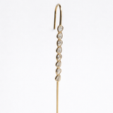 Flow — Sequence Needle Earring (Pear Diamond)