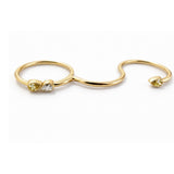 Flow — Sequence Three Finger Ring (Diamond)