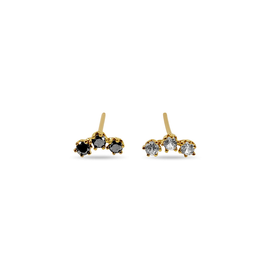 Flat Back Tiny Magic Trio Stud