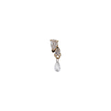 Me and You Diamond Dangle Earring
