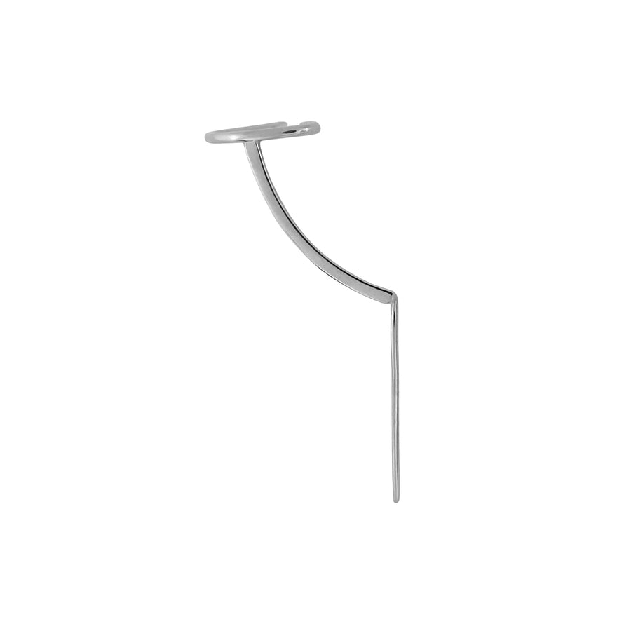 Mono Cuff Needle Gold Earring