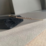 Nexus Diamond Needle Earring