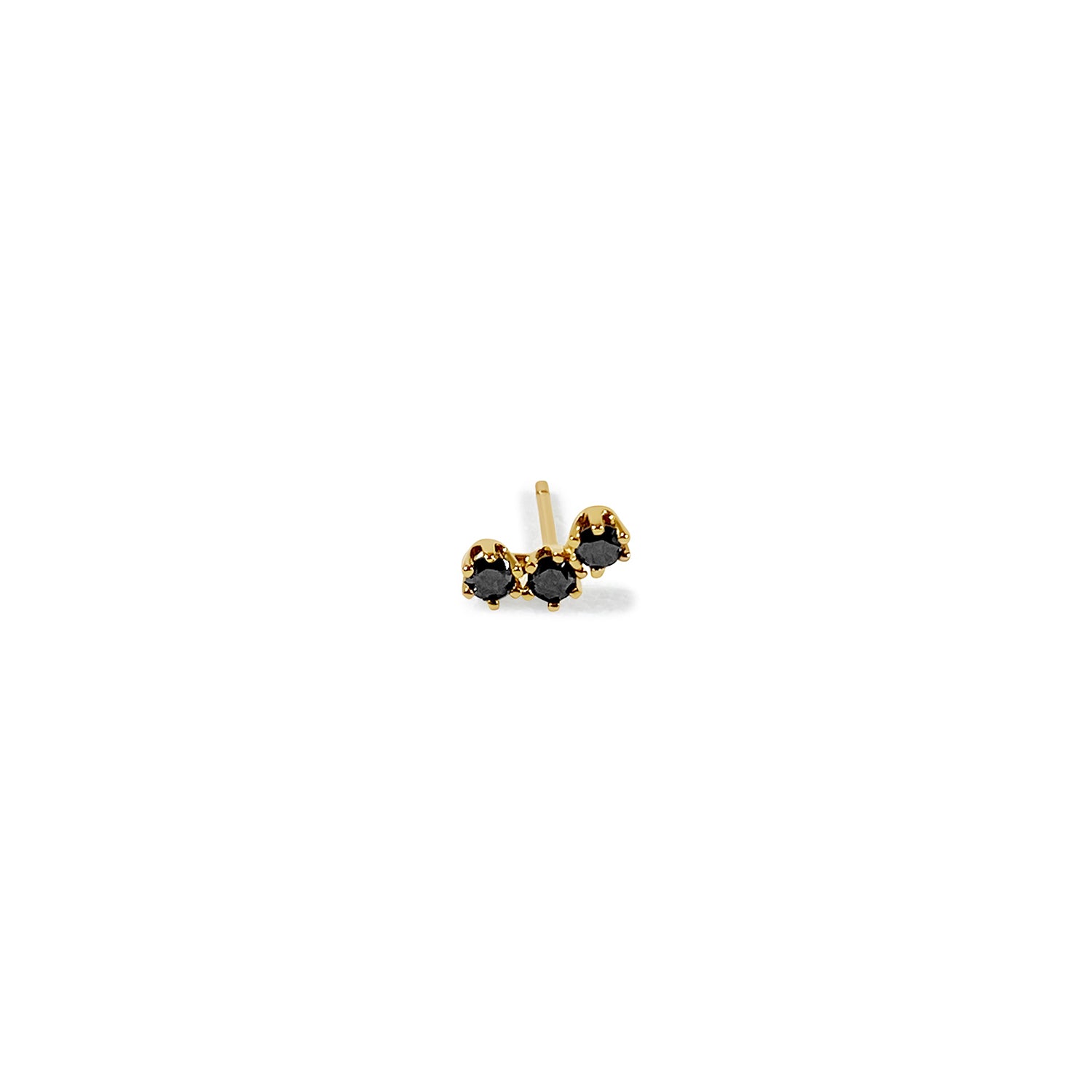 Diamond Tiny Magic Trio Stud Earring