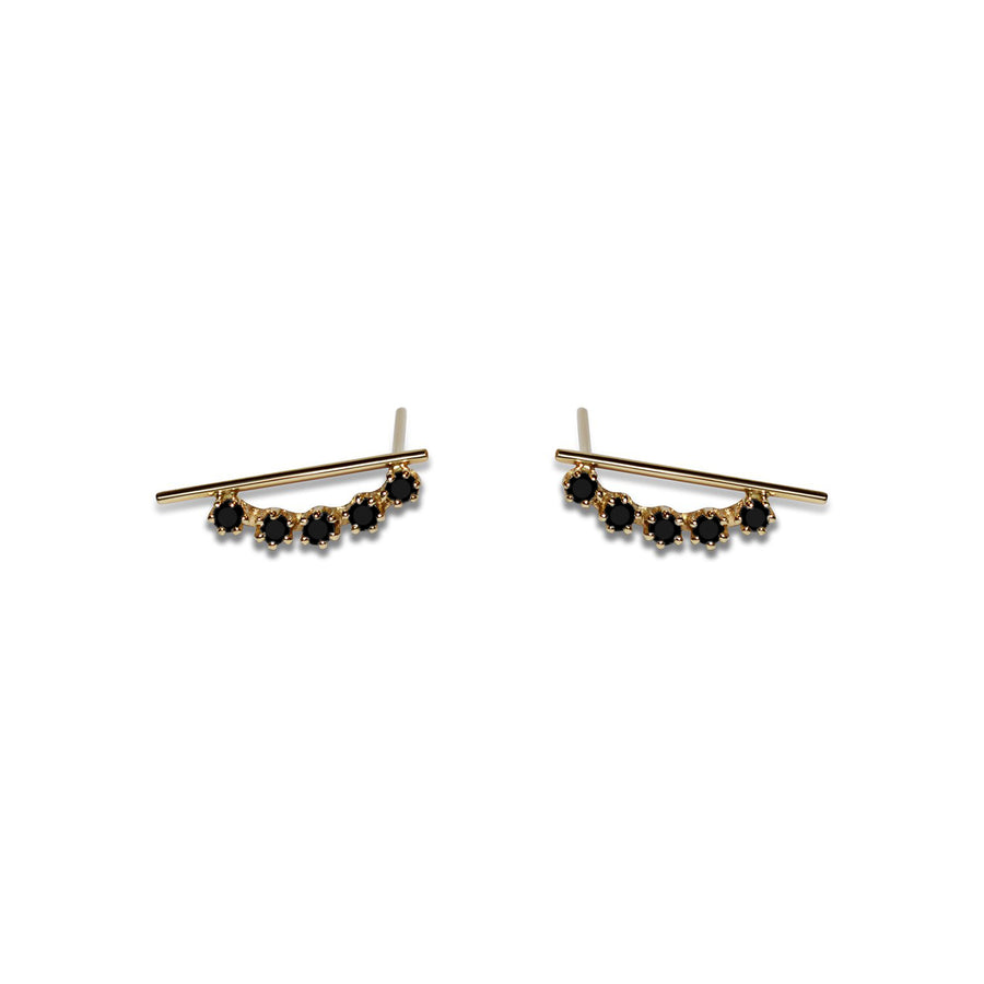 Dark Magic Line Stud Earring