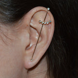 Magic Wand Needle Earring