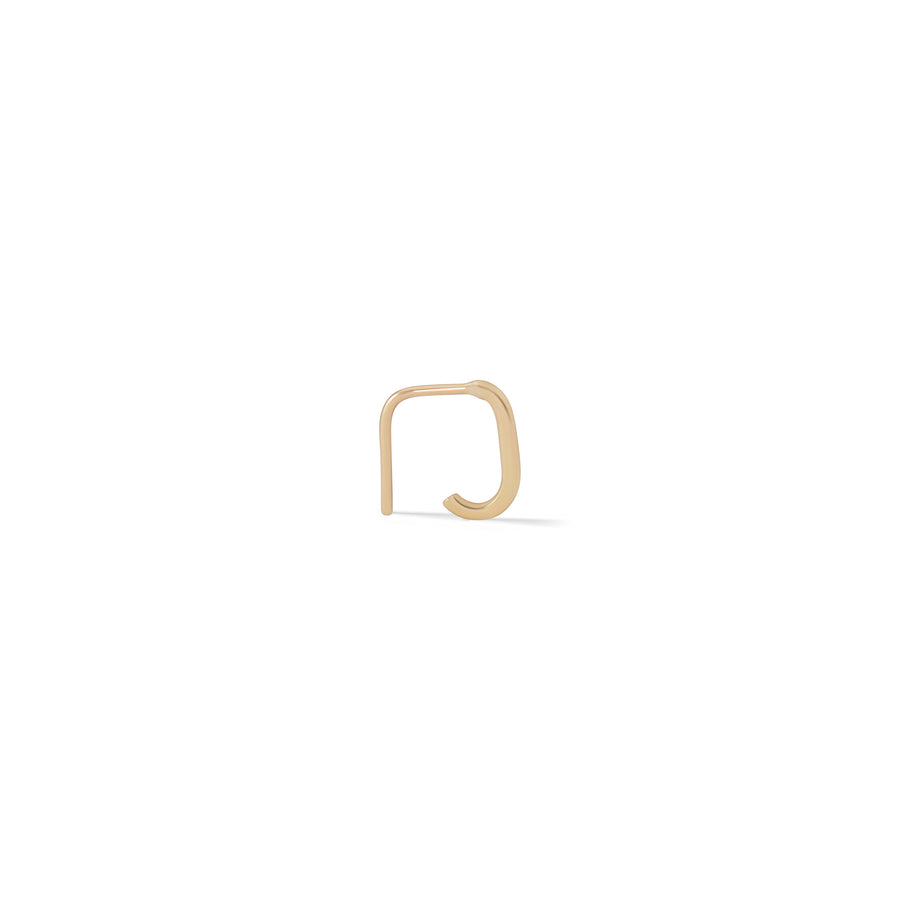 Small Paperclip Earring
