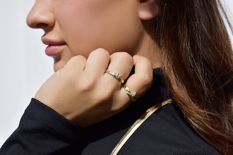 Forever Moment Diamond Band Ring