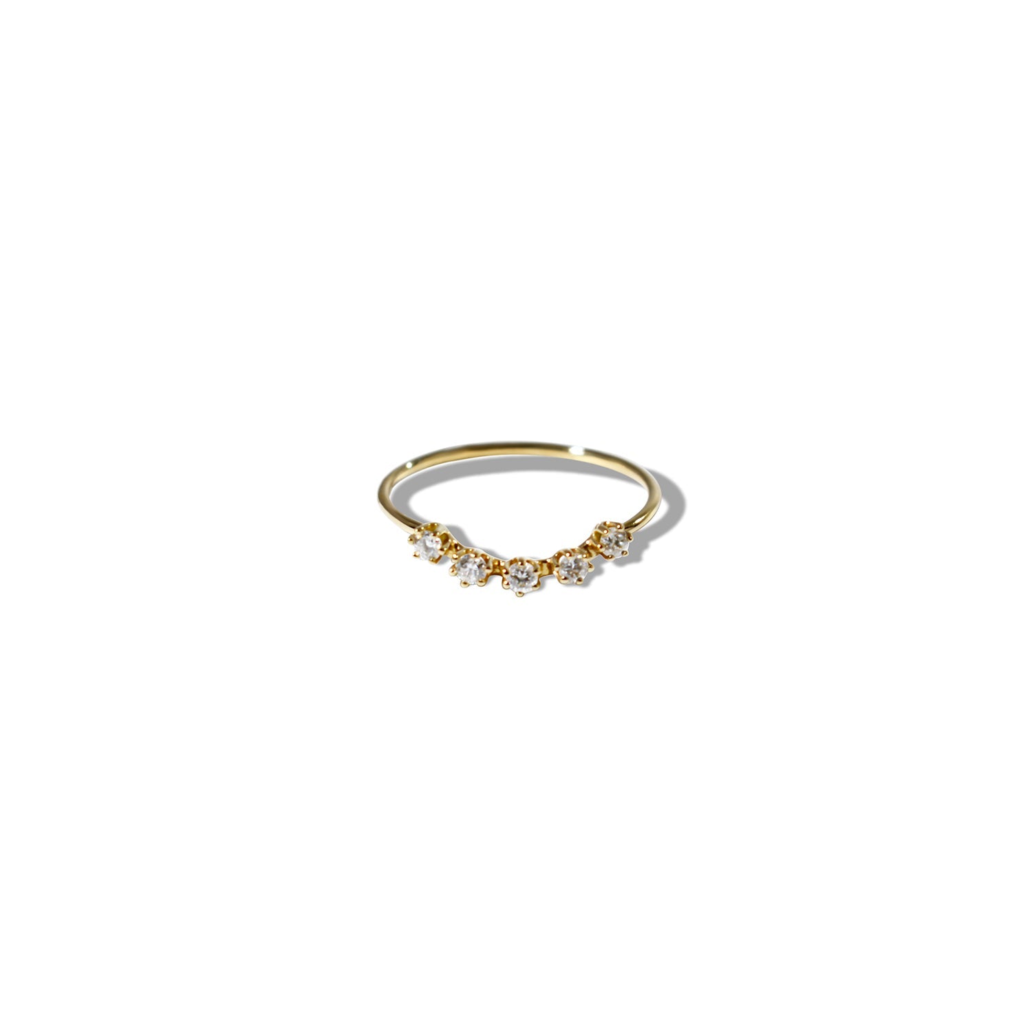 Black Diamonds Floating Magic Gold Ring – LABULGARA