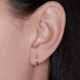 Small Demi Hoop Earring