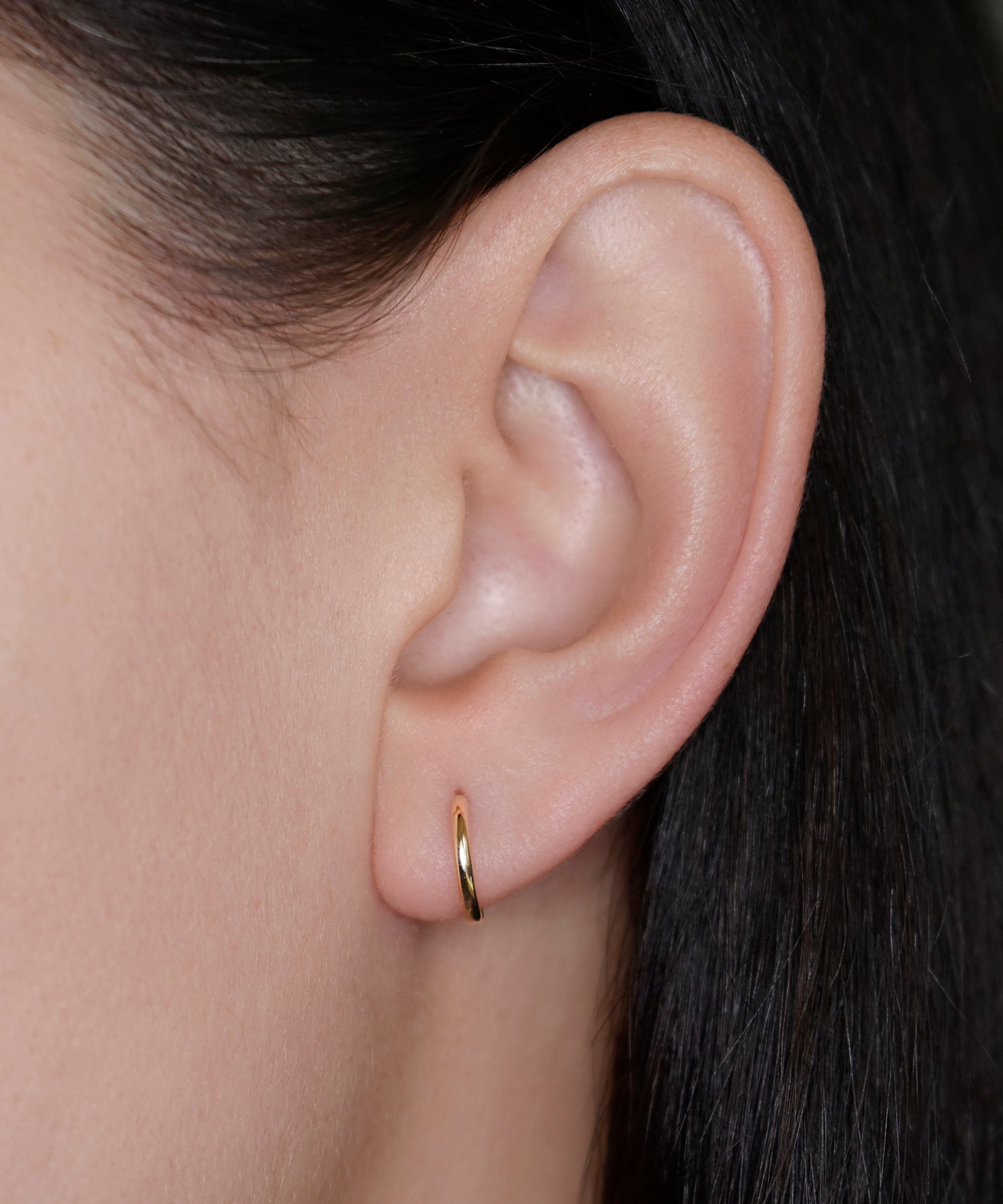 Small Demi Hoop Earring
