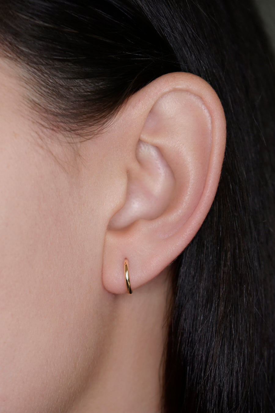 Small Demi Hoop Earring