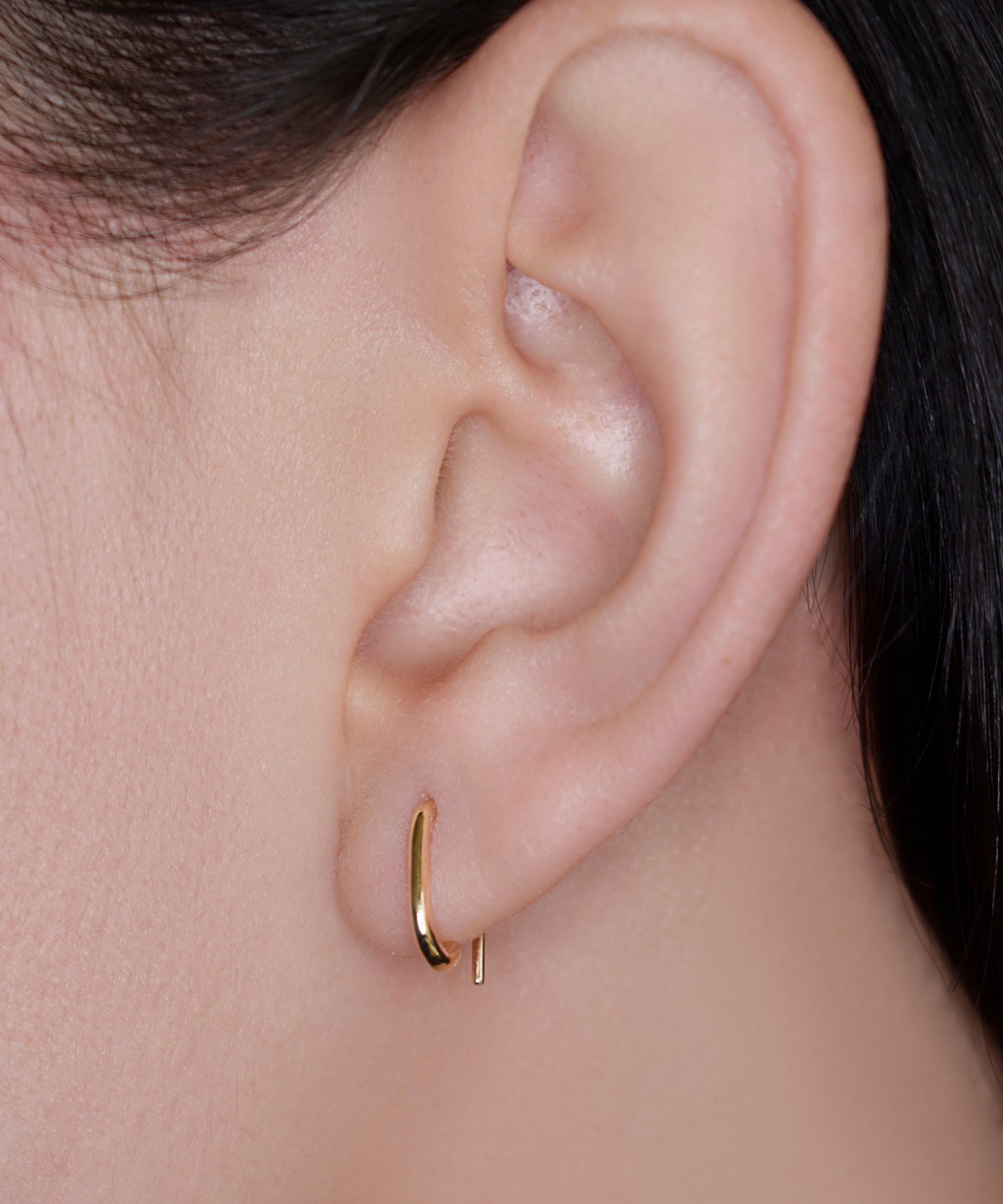 Small Paperclip Earring