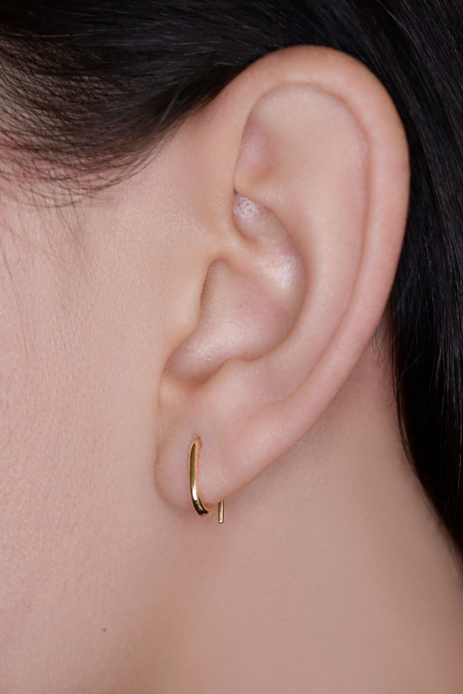 Small Paperclip Earring