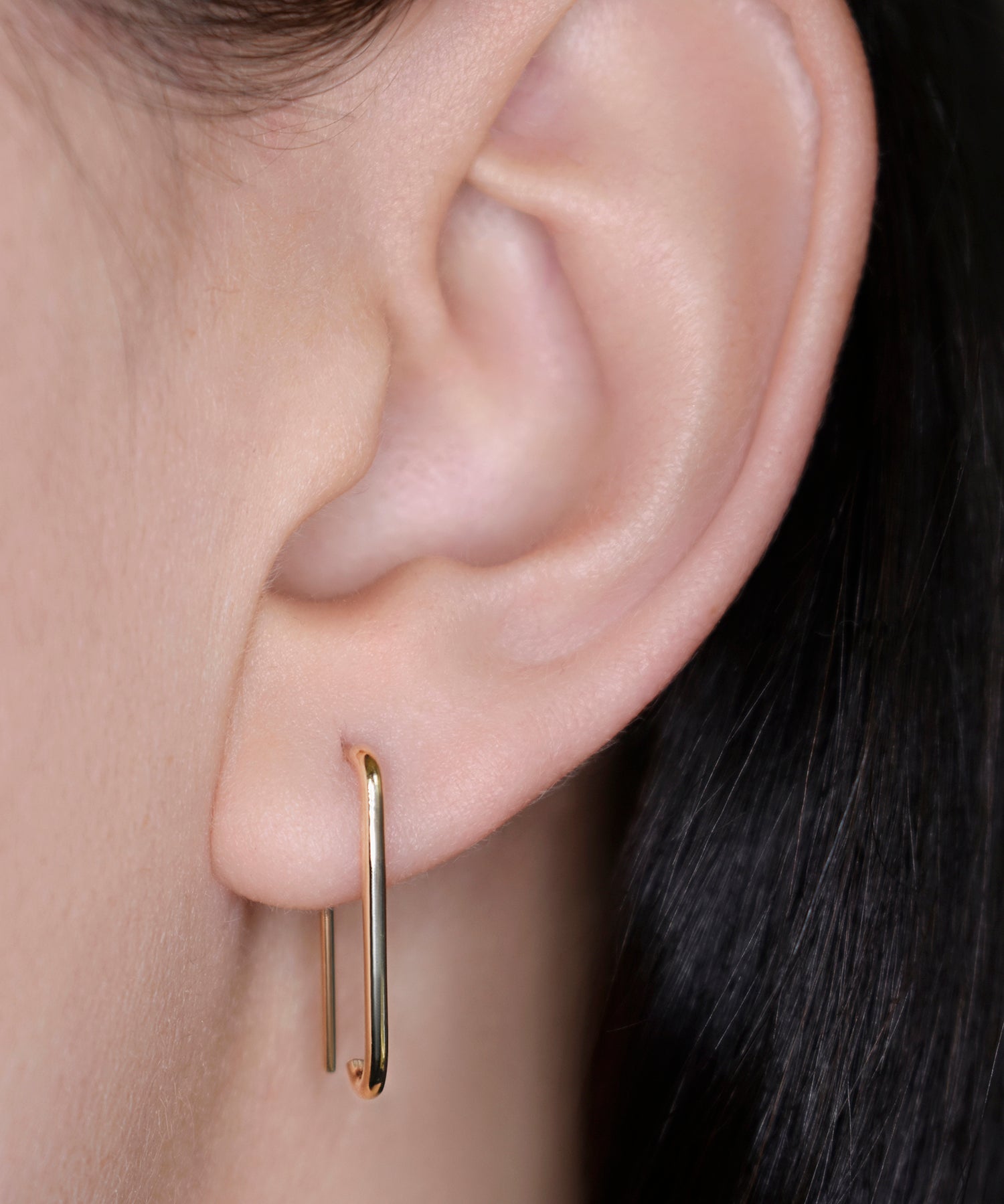 Medium Paperclip Earring