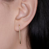 Large Paperclip Earring