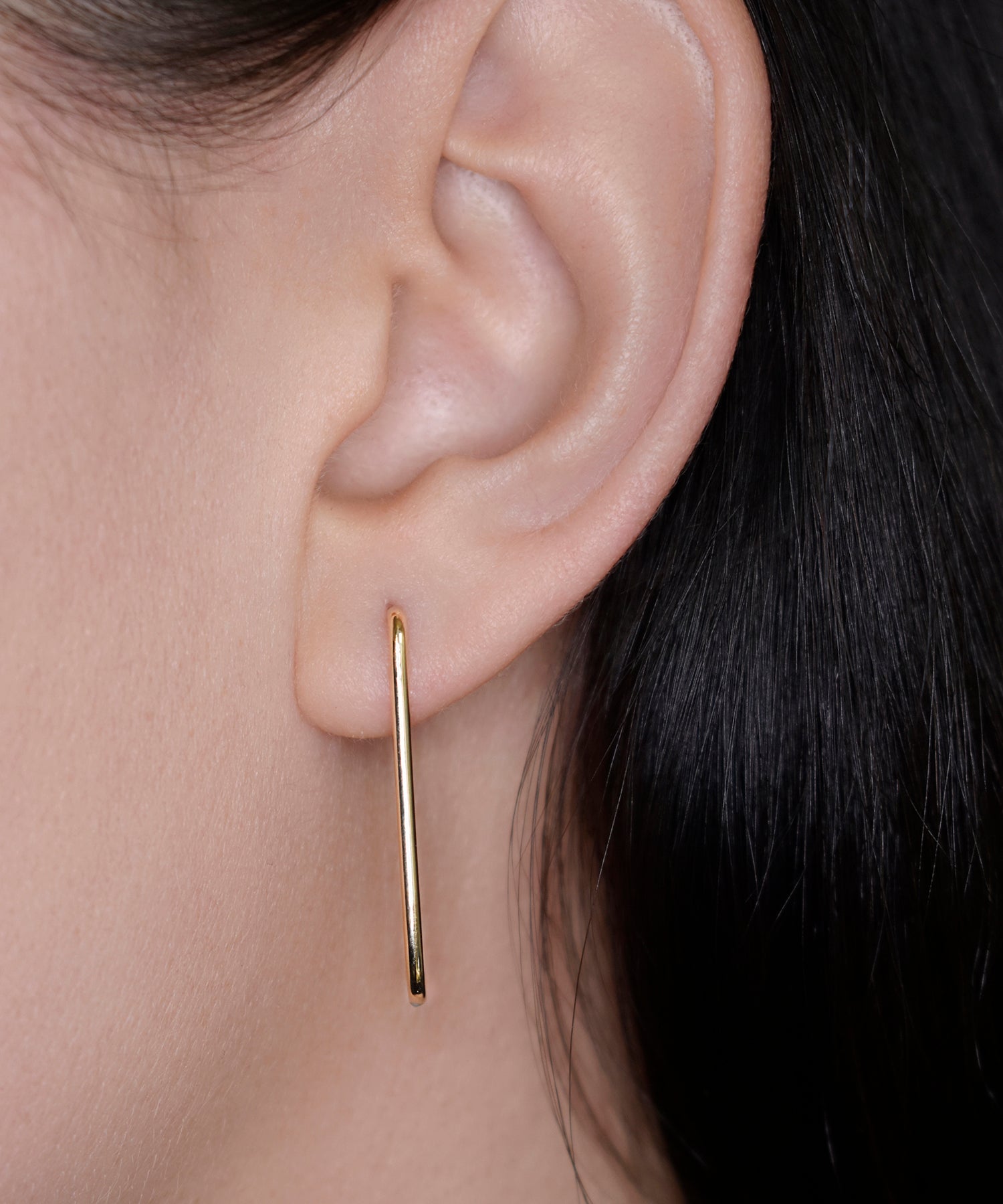 Large Paperclip Earring