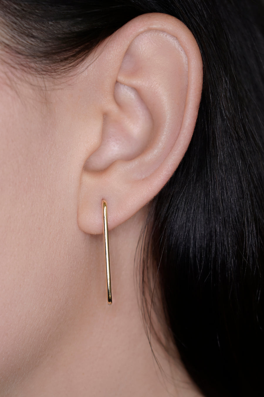 Large Paperclip Earring