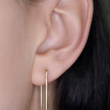 Large Paperclip Earring