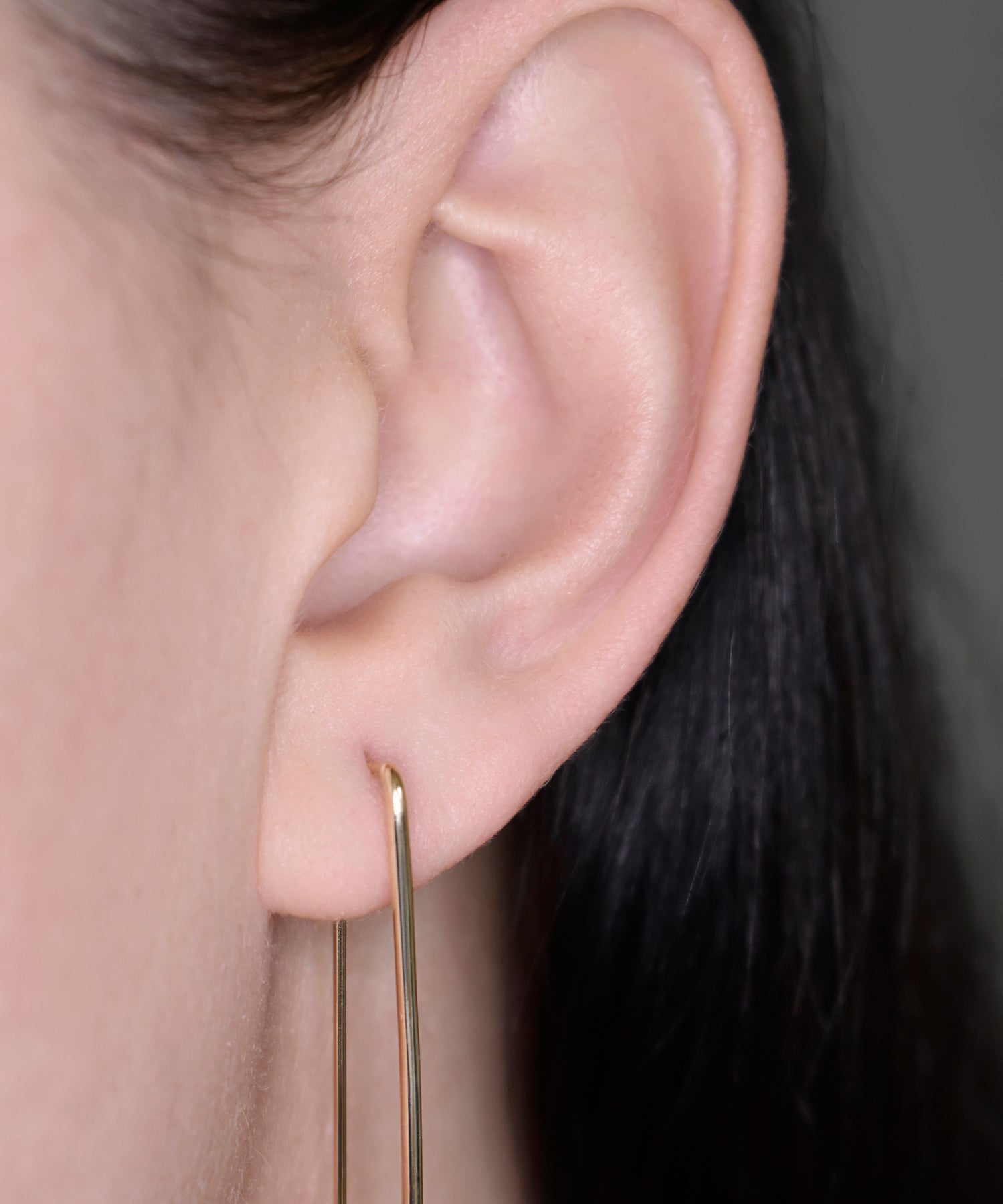 Large Staple Earring