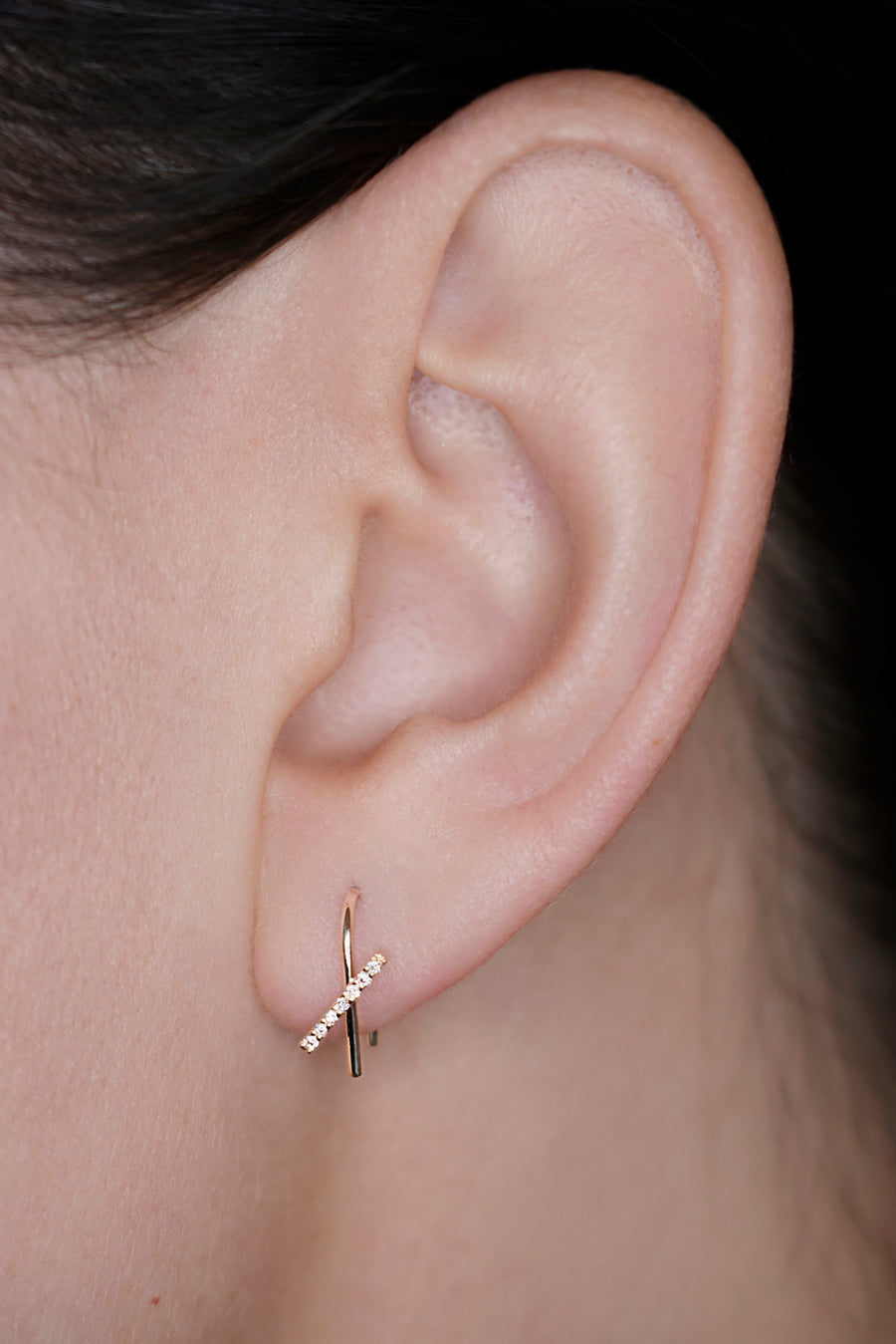 Horizon Mini Thread Earring