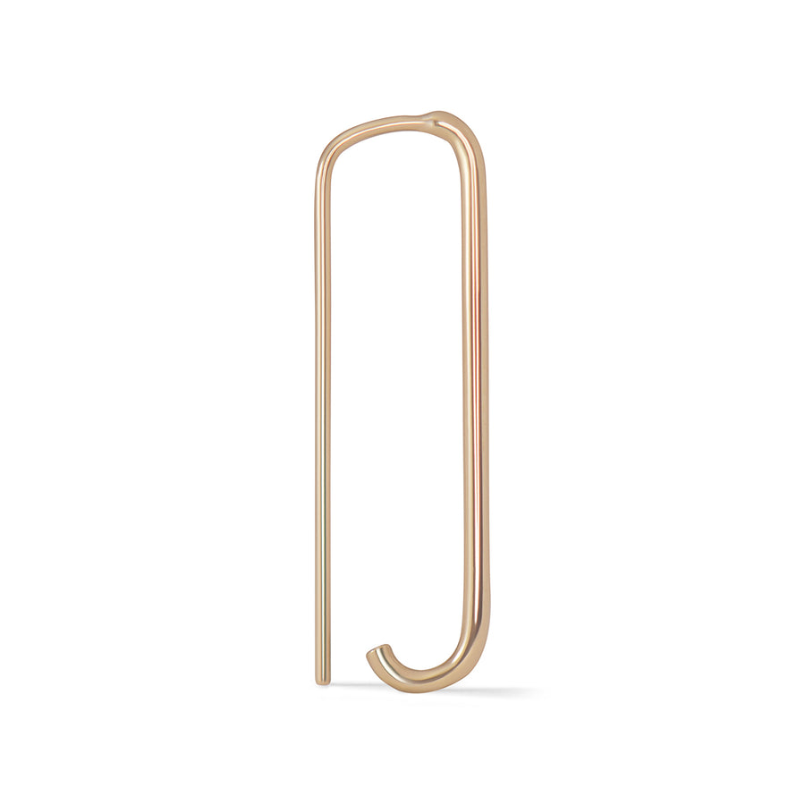 Large Paperclip Earring