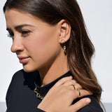 Tear Drop Vector Cuff Earring