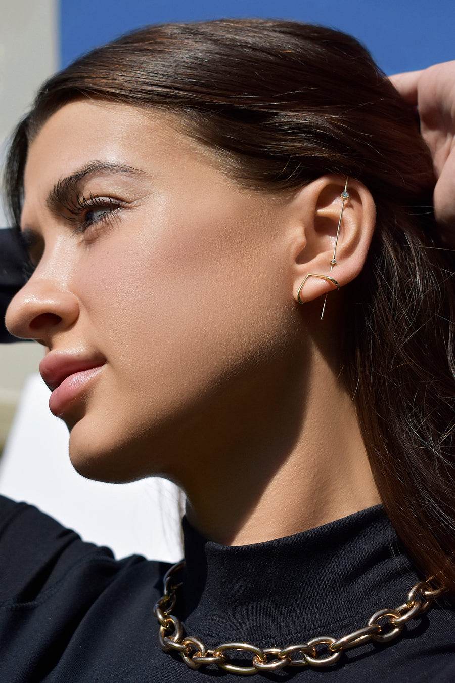 Vector Cuff Earring