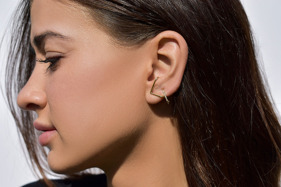 Vector Cuff Earring