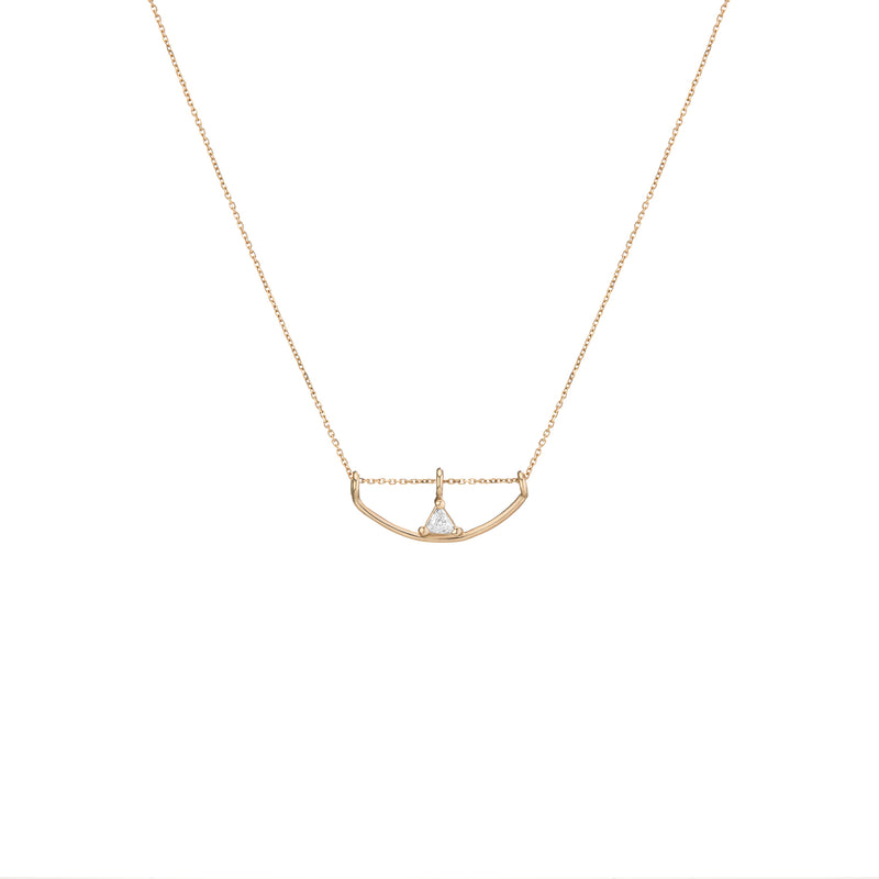 Diamond Element Gold Necklace