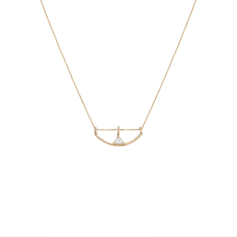 Diamond Element Gold Necklace
