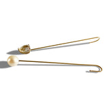 Pearl Drop Needle Earring