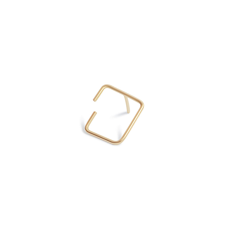 Front Back Geo Hoop Earring