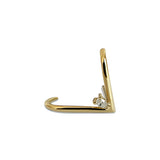 Tear Drop Vector Cuff Earring