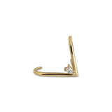 Tear Drop Vector Cuff Earring