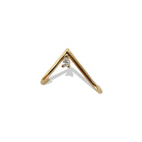 Tear Drop Vector Cuff Earring