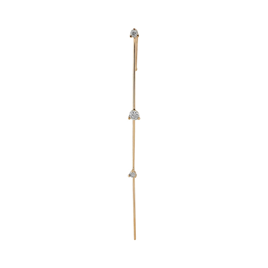 Rain Drops Needle Earring
