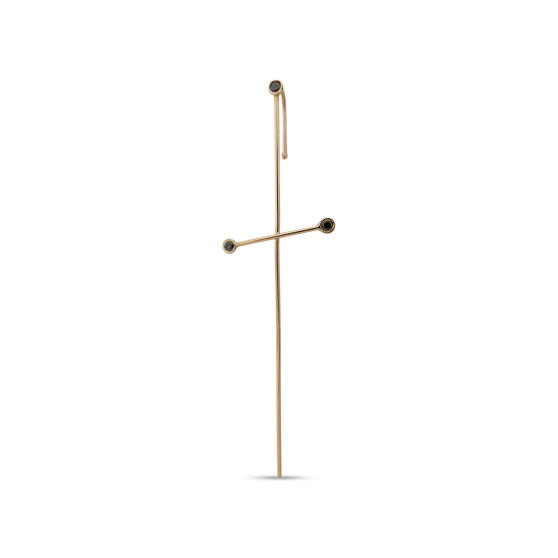 Three Pointer Needle Earring