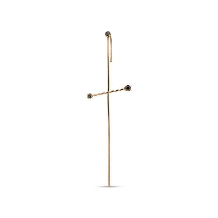 Three Pointer Needle Earring