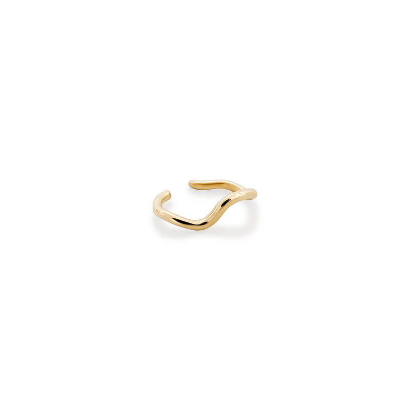 Ocean Wave Cuff Earring